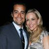 Julie Benz et son mari Rich Orosco posent lors d'une soirée à Los Angeles en septembre 2011