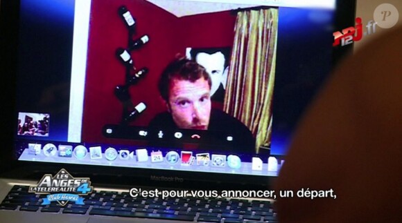 Fabrice a un message pour Les Anges dans la bande-annonce des Anges de la télé-réalité 4 - épisode diffusé lundi 7 mai 2012 sur NRJ 12