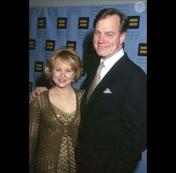 Stephen Collins et Faye Grant en février 2001 à Los Angeles