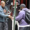 Jay-Z tout sourire à New York, le 8 mai 2012.