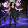 Kania reprend le rôle créé par Whoopi Goldberg. Showcase de la comédie musicale Sister Act à l'église américaine de Paris, le 9 mai 2012.