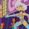 Lady Gaga dans un épisode qui lui est consacré des Simpson, intitulé Lisa goes Gaga, diffusion le 20 mai 2012 sur la Fox.