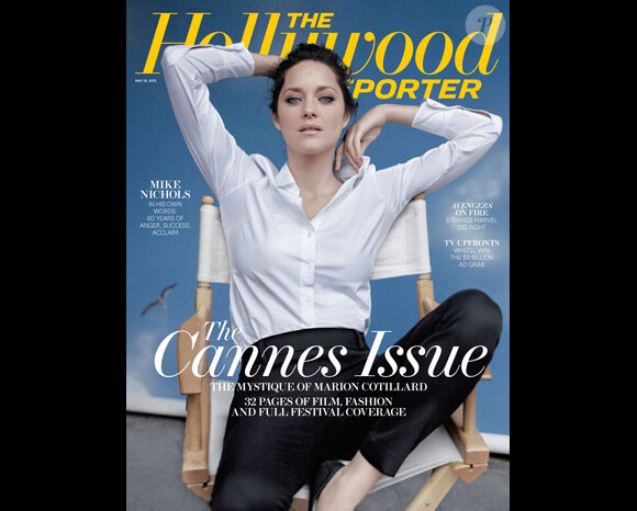 Marion Cotillard en couverture de The Hollywood Reporter - 10 mai 2012