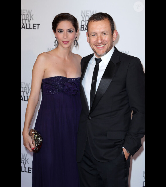Dany Boon avec sa femme Yaël, au New York City Ballet le 10 mai 2012.