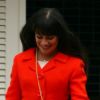 Lea Michele sur le tournage de la fin de saison 3, le 10 mai 2012 à Los Angeles