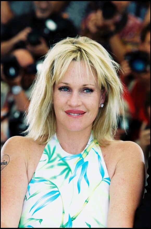 Melanie Griffith lors du Festival de Cannes en mai 2000. Son visage a déjà subi quelques modifications.