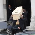 Obsèques d'Eric Charden, le 11 mai 2012, à Paris.