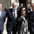 Placido Domingo a reçu en présence de son épouse Marta Ornelas le Prix Camino Real 2012, vendredi 11 mai 2012 à l'Université Alcala de Henares, à Madrid.