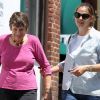 Jennifer Garner et sa mère s'offrent une pédicure à Los Angeles, le 9 mai 2012