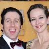 Simon Helberg et son épouse Jocelyn, enceinte, en janvier 2012 à Los Angeles