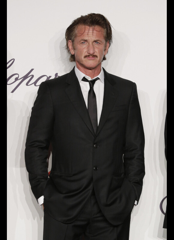 Sean Penn durant le festival de Cannes 2012