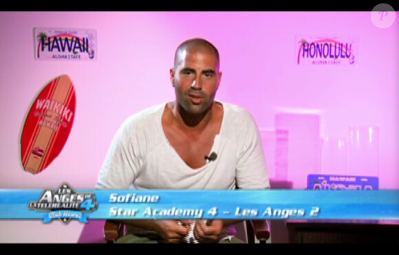 Sofiane dans Les Anges de la télé-réalité 4 le vendredi 18 mai 2012 sur NRJ 12