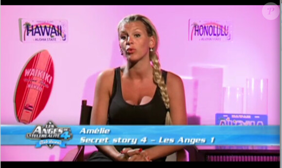 Amélie dans Les Anges de la télé-réalité 4 le vendredi 18 mai 2012 sur NRJ 12