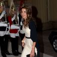 La reine Rania de Jordanie accompagnait son mari le roi Abdullah II. Le prince Charles et Camilla Parker Bowles donnaient le 18 mai 2012 à Buckingham Palace un dîner pour de nombreux royaux étrangers, invités en l'honneur du jubilé de diamant de la reine Elizabeth II. Les convives avaient plus tôt dans la journée déjeuné avec la monarque au château de Windsor.