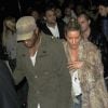 Didier Drogba à Londres arrive à la discothèque Boujis Nightclub le 21 mai 2012 au matin