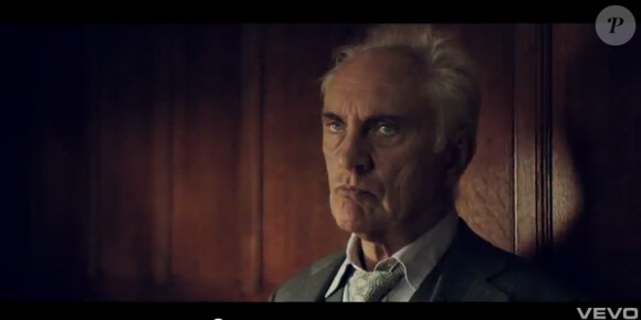 Terrence Stamp dans le clip Night and day du groupe Hot Chip, mai 2012.