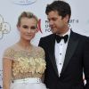 Diane Kruger et son compagnon Joshua Jackson au gala Nights in Monaco en faveur de l'environnement.
Le prince Albert de Monaco parrainait mercredi 23 mai 2012 à l'Hôtel de Paris, à Monte-Carlo, le gala Nights in Monaco en faveur de l'environnement, donné au profit de sa fondation et de celle de Bill Clinton, présent à l'événement.
