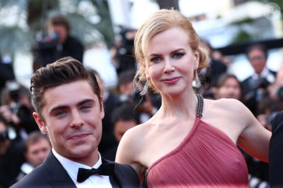 Nicole Kidman et Zac Efron le jeudi 24 mai lors de la montée des marches pour le film Paperboy à Cannes lors du 65e Festival
