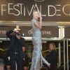 Heidi Klum lors de la montée des marches pour la projection du film Paperboy le 24 mai 2012 lors du Festival de Cannes