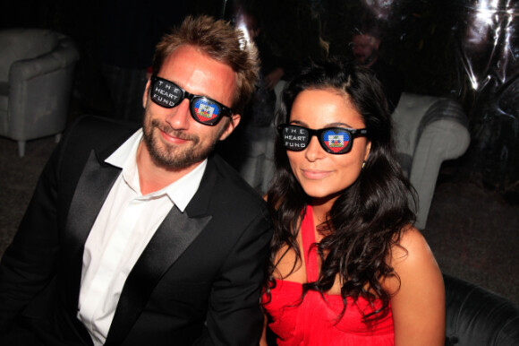 Matthias Schoenaerts et sa femme à la soirée The Heard Fund sponsorisée par les lunettes Nunettes, au Festival de Cannes le 24 mai 2012.