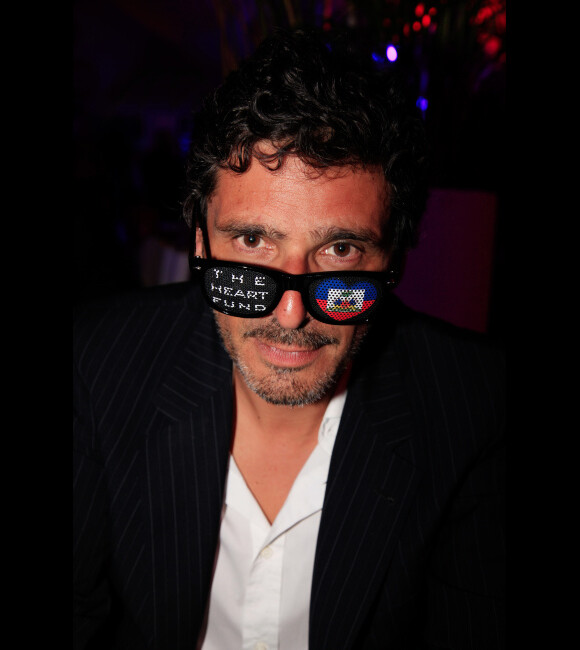 Pascal Elbé à la soirée The Heard Fund sponsorisée par les lunettes Nunettes, au Festival de Cannes le 24 mai 2012.