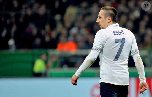 Franck Ribéry le 29 février 2012 à Brême