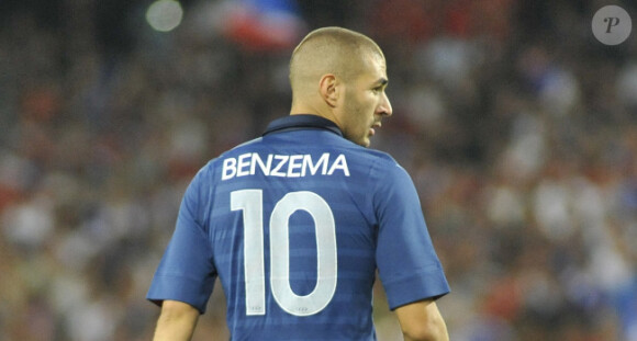 Karim Benzema le 10 août 2011 à Montpellier