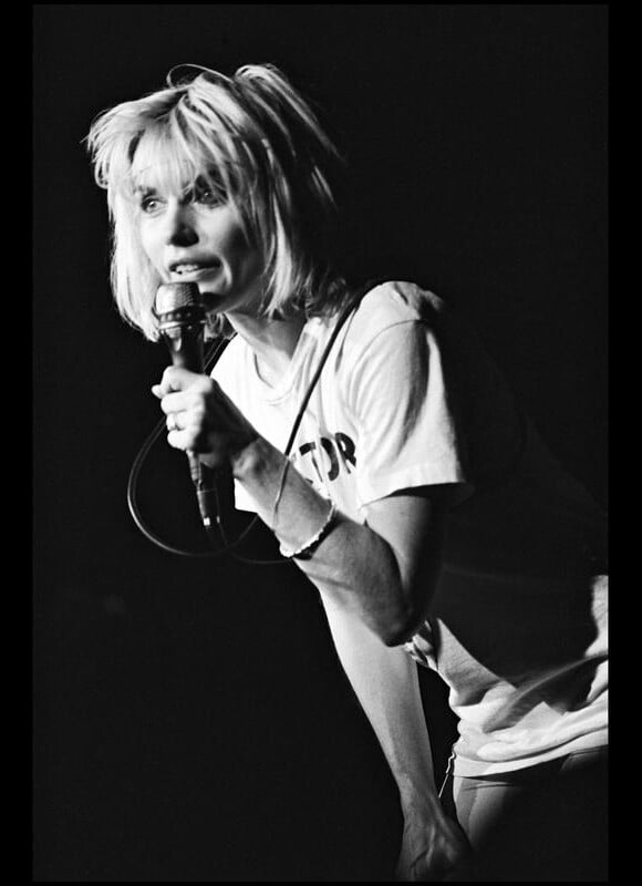 Debbie Harry, chanteuse de Blondie, en 1980