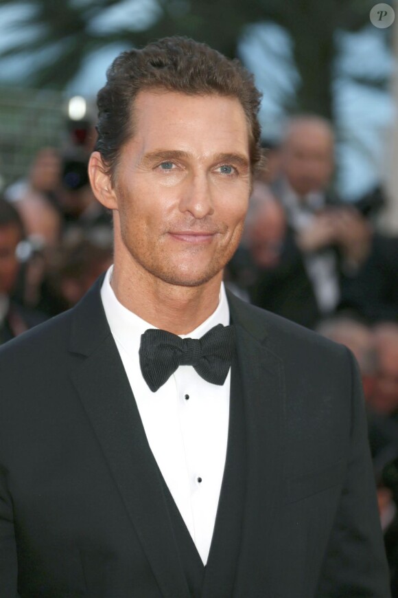 Matthew McConaughey sur le tapis rouge du film Mud au Festival de Cannes le 26 mai 2012.