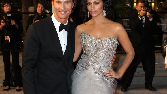 Cannes 2012 : Matthew McConaughey et Camila Alves, un couple tellement glamour