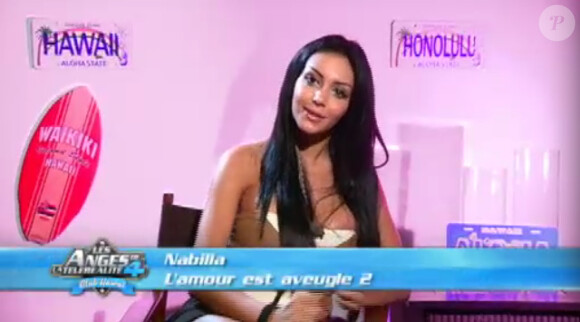 Nabilla dans Les Anges de la télé-réalité 4 sur NRJ 12 le lundi 28 mai 2012
