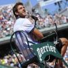 Juan Martin Del Potro lors de la journée des enfants à Roland Garros le 26 mai 2012 à Paris