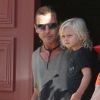 Gwen Stefani et Gavin Rossdale emmènent leurs enfants à la fête annuelle de Joel Silver pour le Memorial Day, à Malibu, le 28 mai 2012