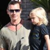 Gwen Stefani et Gavin Rossdale emmènent leurs enfants à la fête annuelle de Joel Silver pour le Memorial Day, à Malibu, le 28 mai 2012