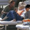 Sur la plage de Malibu, Gwen Stefani et son mari Gavin Rossdale ont emmené leurs fils pour le Memorial Day, le 28 mai 2012