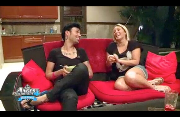 Myriam et Bruno dans les Anges de la télé-réalité 4 le vendredi 1er juin 2012 sur NRJ 12