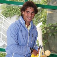 Roland-Garros 2012 : Rafael Nadal, un anniversaire express et tout sourire