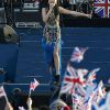 La reine Elizabeth II a été honorée par le meilleur des artistes du royaume, réunis par le Take That Gary Barlow, qui ont fait vibrer son jubilé de diamant lors du concert donné à Buckingham Palace le 4 juin 2012.