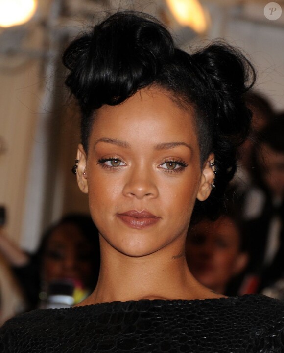 Rihanna au MET Gala à New York, le 7 mai 2012.