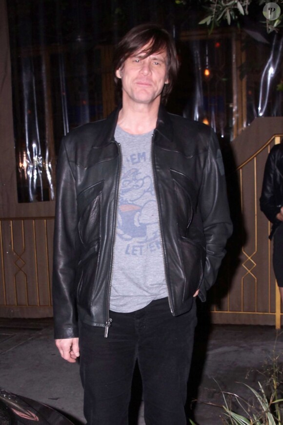 Jim Carrey à Los Angeles, le 30 mai 2012.