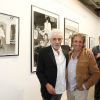 Richard Anconina et Daniel Angeli au vernissage de son exposition Icônes à la galerie Art District à Paris, le 6 juin 2012.