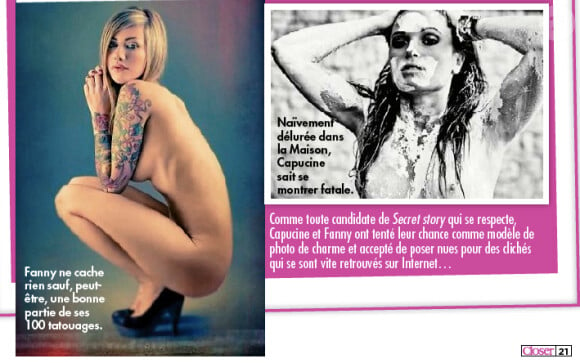 Le magazine Closer du samedi 9 juin 2012 révèle une photo coquine de Fanny.
