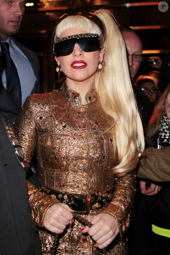Lady Gaga en décembre 2011