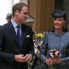 Le Prince William et Kate Middleton accompagnaient la Reine à Nottingham pour poursuivre les célébrations de son jubilé de diamant. Le 13 juin 2012.