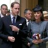 Le Prince William et Kate Middleton accompagnaient la Reine à Nottingham pour poursuivre les célébrations de son jubilé de diamant. Le 13 juin 2012.