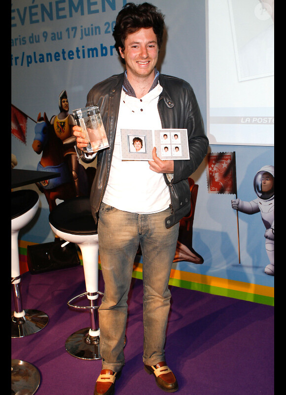 Jean Imbert, gagnant de Top Chef 2012, est sacré aux Trophées Marianne, le mercredi 13 juin 2012 au Parc Floral (Paris).