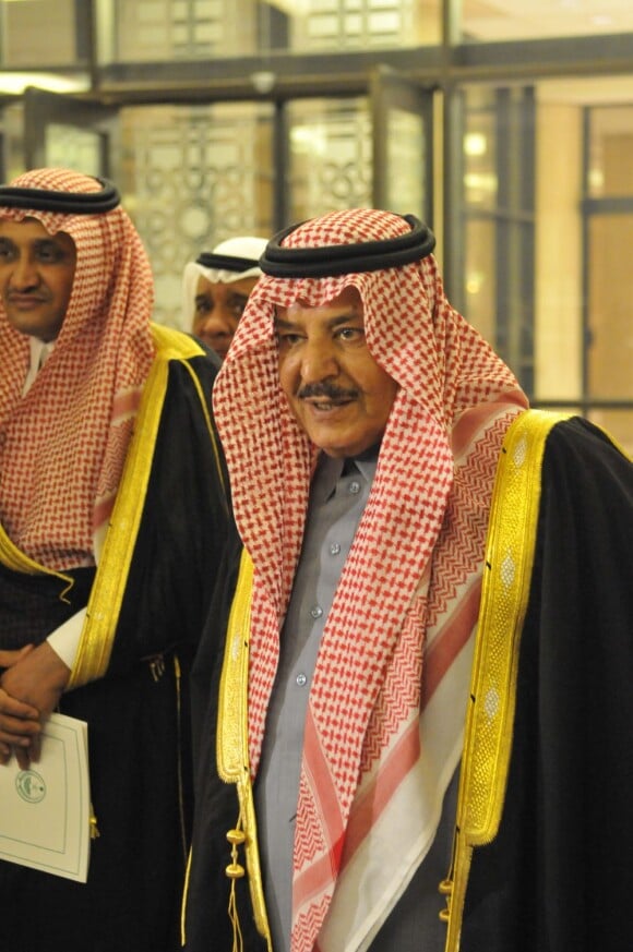 Nayef ben Abdelaziz Al Saoud à Riyadh en 2008