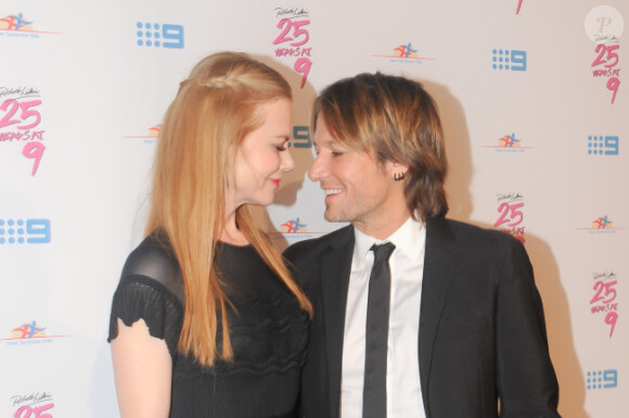 Nicole Kidman et Keith Urban lors du 25e anniversaire de la fondation Richard Wilkins (pour la recherche sur le syndrome de Down) à Sydney le 16 juin 2012
