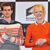 Emma Stone et Andrew Garfield en promo pour Spider-Man