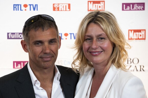 Paul et Luana Belmondo au Palais des Beaux-Arts de Bruxelles, le 19 juin 2012.